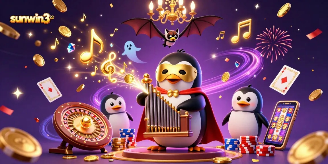 Experience the excitement of sunwin3 co with a golden coins explosion and vibrant casino action!